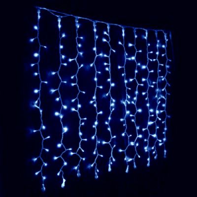 Rain installation 100 multi-colored LEDs